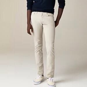J Crew Men's 484 Slim Fit Corduroy Pant 28 x 30 Light Tan Beige